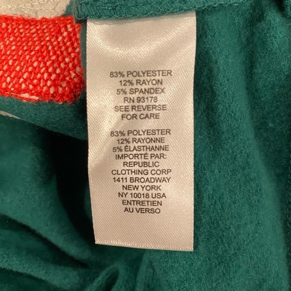 Workshop Republic Sequin Owl Christmas Holiday Sweatshirt NWT Size S - Picture 6 of 6